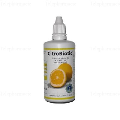 CITROBIOTIC Extrait de pépins et d'écorce de pamplemousse 50ml