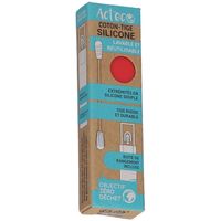 COTON TIGE REUTILISABLE ROUGE