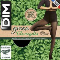 DIM COLL SEMI OPAQUE NOIR 3 GREEN
