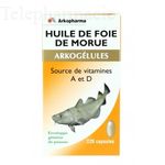 ARKOGELULES HUILE FOIE DE MORUE 220CAPS