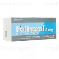 FOLINORAL 5 mg, g&eacute;lule