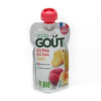 GOOD GOUT POIRE PECHE 120G