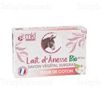 MKL Sav lait &acirc;nesse fleur coton 100g