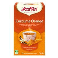 YOGI TEA CURCUMA/ORANG BIO SACH 17