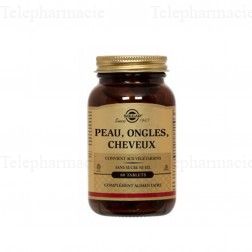 SOLGAR PEAU,ONGLES ET CHEVEUX 60 TAB
