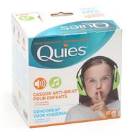 QUIES CASQUE ANTI-BRUIT ENFANT VERT