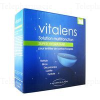 Solution de Nettoyage Multifonction pour Lentilles Souples 400ml