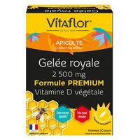 VITAFLOR GELEE ROYALE 2500MG VITD 20 AMP