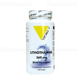 VITALL+ LITHOTHAMNE 360 MG 120 GELULES