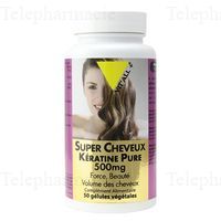 VITALL+ SUPER CHEVEUX KERATINE PUE 500 MG 50 GELUL
