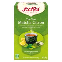 YOGI TEA THE VERT MATCHA CITRON