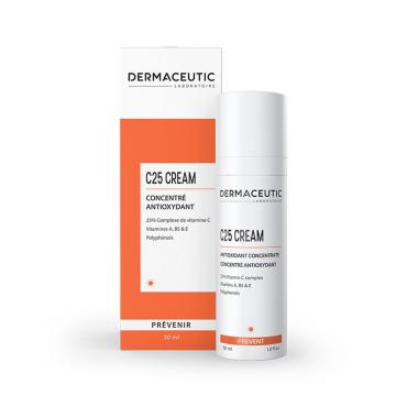 DERMACEUTIC - C25 CREAM concentr&eacute; antioxydant 30ml