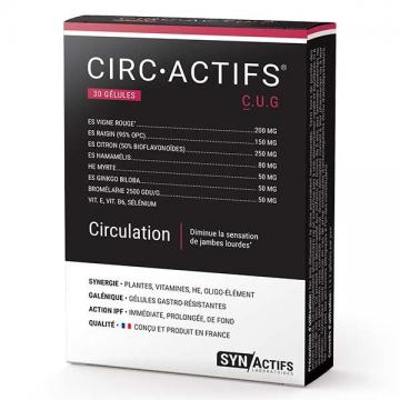 SYNACTIFS - CIRC.ACTIFS - Circulation 30 g&eacute;lules
