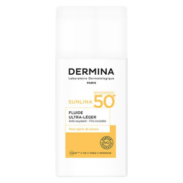 DERMINA SUNLINA - Fluide ultra leger SPF50+ 50ml
