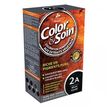 COLOR & SOIN - 2A Brun azure