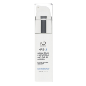 NUBIANCE - S&eacute;rum HRB-3 &eacute;clat pr&eacute;parateur anti-taches aux AHA 30ml