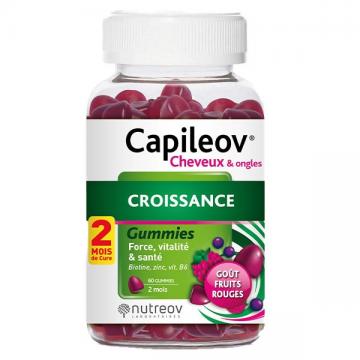 CAPILEOV - Cheveux & Ongles Croissance - 60 gummies