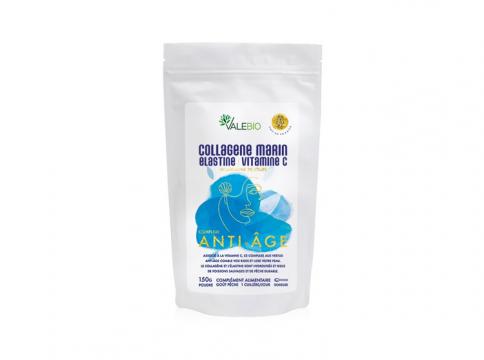 VALEBIO - Collag&egrave;ne Marin &Eacute;lastine Vitamine C Complexe Anti-&Acirc;ge 150gr