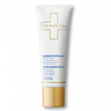 DERMEDEN - Masque Exfoliant D&eacute;tox antioxydant 2 en 1 50ml