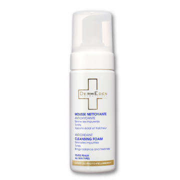 DERMEDEN - Mousse Nettoyante Antioxydante 150ml