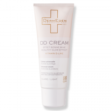 DERMEDEN - DD CREAM - Cr&egrave;me Universelle Effet Bonne Mine Teinte Claire SPF50 50ml