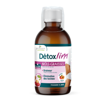 3 CH&Ecirc;NES - D&eacute;toxlim - Br&ucirc;le-Graisses 500ml