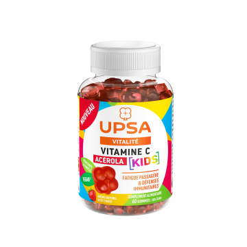 UPSA - VITALITE KIDS - Vitamine C Ac&eacute;rola 60 gommes