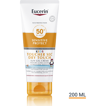 EUCERIN - Sun Protection Sensitive Protect Kids SPF50+ Gel-Cr&egrave;me 200 ml