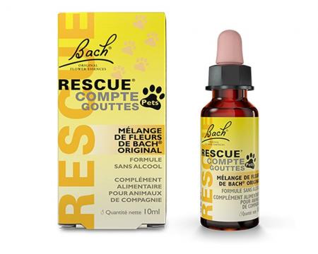 LES FLEURS DE BACH - Rescue original animaux 10ml