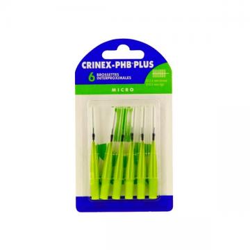 CRINEX - PHB plus brossettes micro 6 unit&eacute;s