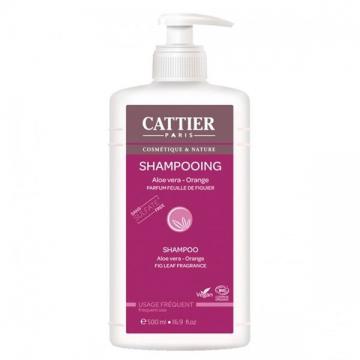 CATTIER - Shampoing alo&eacute; vera orange bio 500ml