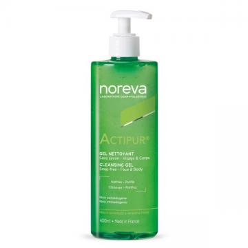 NOREVA - Actipur - Gel nettoyant visage et corps 400ml