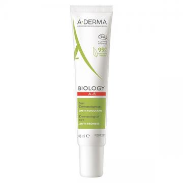 ADERMA - Biology soin dermatologique anti-rougeurs bio 40ml