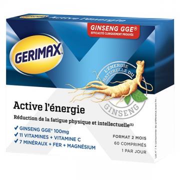 GERIMAX - Active l'&Eacute;nergie - 60 comprim&eacute;s