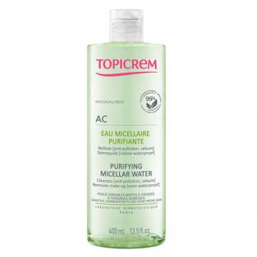 TOPICREM - AC - Eau micellaire purifiante  400ml