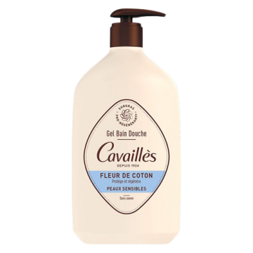 ROGE CAVAILLES - Gel bain douche fleur de coton 1L