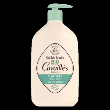 CAVAILLES - Gel bain douche aloe vera bio 1L