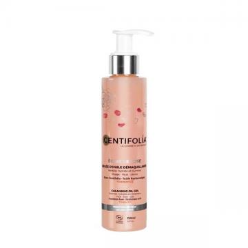 CENTIFOLIA - Éclat de rose gelée d'huile démaquillante bio 150ml