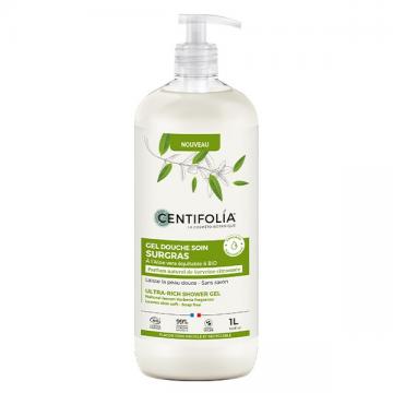 CENTIFOLIA - Gel douche surgras verveine citronnée bio 1l