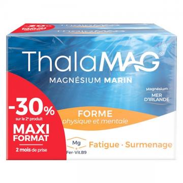 THALAMAG - Magnésium marin - Forme physique et mentale 2x60 gelules