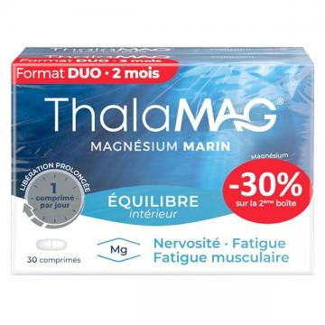 THALAMAG - Magnésium Marin - Équilibre intérieur - 2 x 30 comprimés