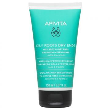 APIVITA - OILY ROOTS DRY ENDS - Apr&egrave;s-Shampoing Equilibrant Cuir Chevelu Gras & Pointes S&egrave;ches 150ml
