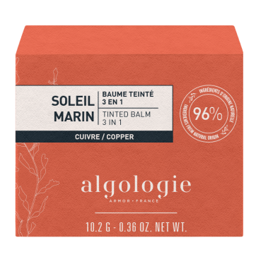 ALGOLOGIE - Soleil Marin - Baume teint&eacute; 3 en 1 Cuivre 10g
