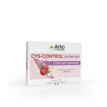 ARKOPHARMA - Cys-Control - Confort Urinaire 20 g&eacute;lules