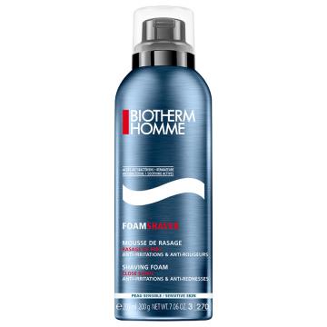 BIOTHERM Homme - Mousse de rasage anti-irritations et anti-rougeurs 200ml