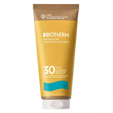 BIOTHERM - WATERLOVER - Lait Solaire SPF30 visage et corps &eacute;coresponsable 200ml