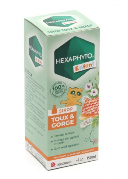 HEXAPHYTO - Sirop toux & gorge Enfant - 150ml