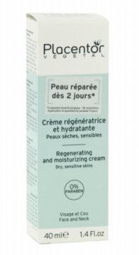 PLACENTOR - CREME r&eacute;g&eacute;n&eacute;ratrice hydratante peaux s&egrave;ches 40ml