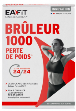 EAFIT MINCEUR - Br&ucirc;leur 1000 Perte de Poids 60 comprim&eacute;s