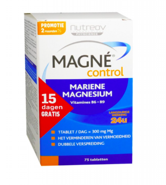 NUTREOV - MAGNE CONTROL - Magnesium marin 75 comprim&eacute;s